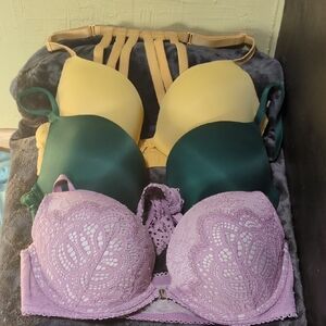 Victoria's Secret Push Up Bras 36D
